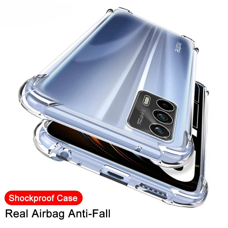 Realme Gt 6 - หรูหราโปร่งใสซิลิโคนกันกระแทกสําหรับRealme GT NEO 5 3 8