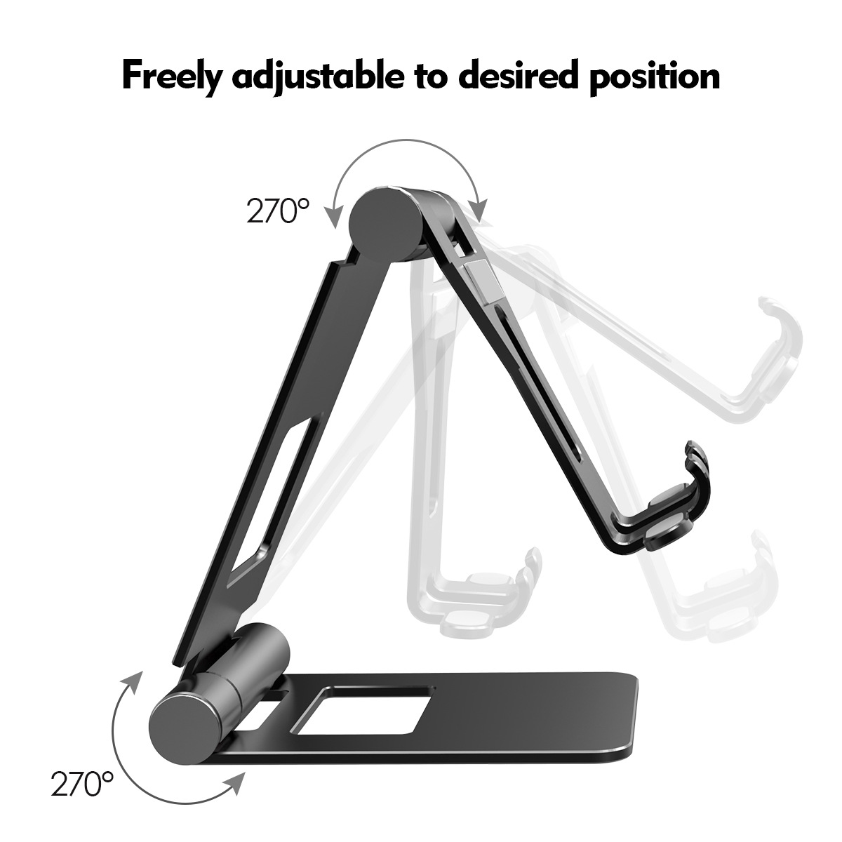 Tablet Stand Accessories - ใหม่ Licheers ขาตั้งแท็บเล็ตแบบปรับได้, ที่วางแท็บเล็ตอเนกประสงค์, ขาตั้งโทรศัพท์มือถือแบบพกพา, สําหรับอุปกรณ์ขนาด