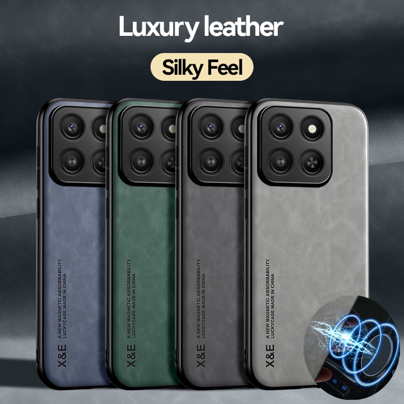 Magnetic Case Smart - เคสกันกระแทกแบบแม่เหล็กสำหรับ Honor 400 Smart Honor X7d