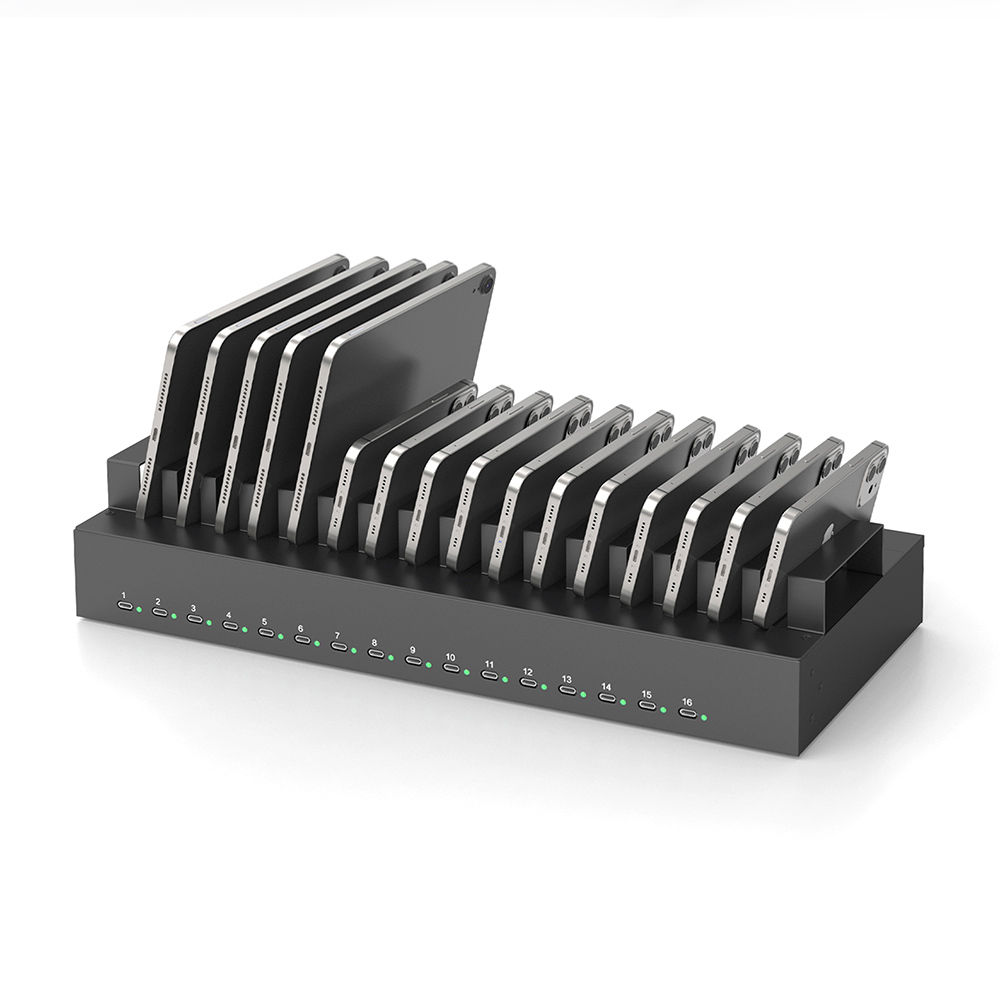 Tablet Stand Accessories - แท่นวางโทรศัพท์มือถือ แท็บเล็ต 16 ช่อง พร้อมแท่นโชว์แบบแขวนสำหรับอุปกรณ์เสริมโทรศัพท์มือถือ
