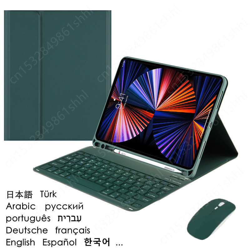 Samsung Tablet Keyboard Accessories - คีย์บอร์ดใหม่สำหรับเคสคีย์บอร์ด Teclado Galaxy Tab S6 Lite