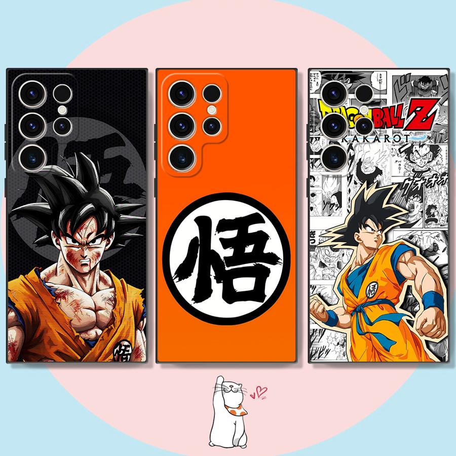 Tablet S9 Fe Accessories - เคสโทรศัพท์ลายดราก้อนบอล สำหรับ Samsung Galaxy S26 S20