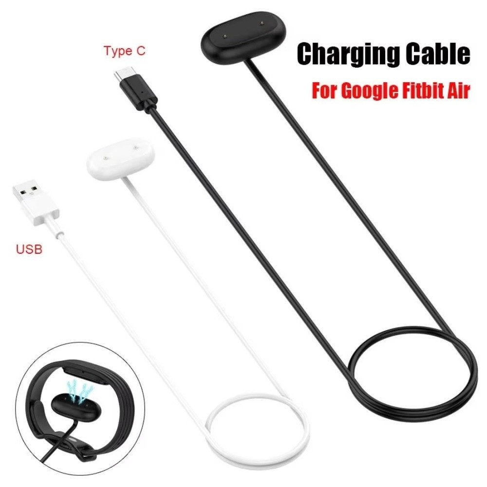 Magnetic Case Smart - USB-A/C สายชาร์จแม่เหล็กทดแทนอุปกรณ์เสริมนาฬิกาอัจฉริยะสายชาร์จพลังงานนาฬิกา 1M สำหรับกูเกิล ฟิตบิท แอร์