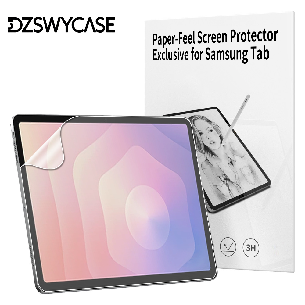 Tablet S9 Fe Accessories - ฟิล์มกันรอยหน้าจอแบบกระดาษ 2 ชิ้น สำหรับ Samsung Galaxy