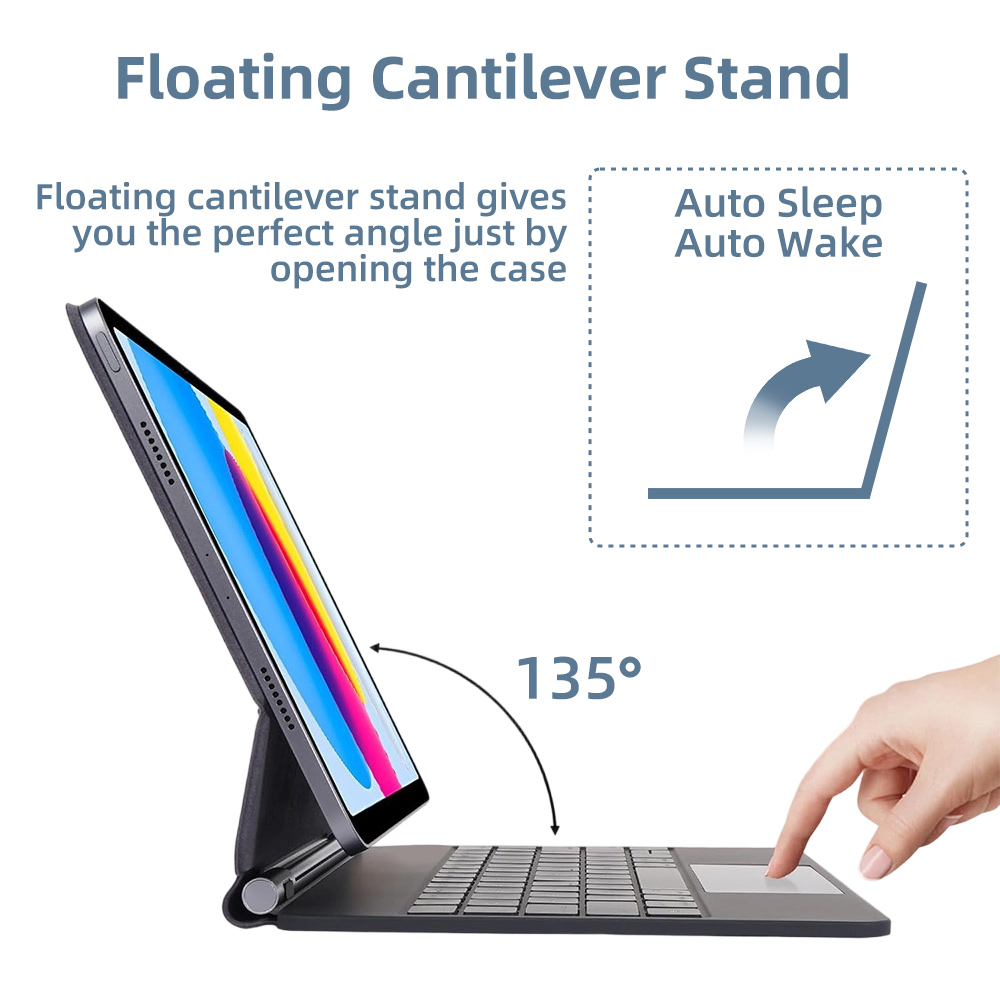 2026 เมจิกคีย์บอร์ดพร้อมบลูทูธ - Magnetic Case Smart บทวิจารณ์และราคา
