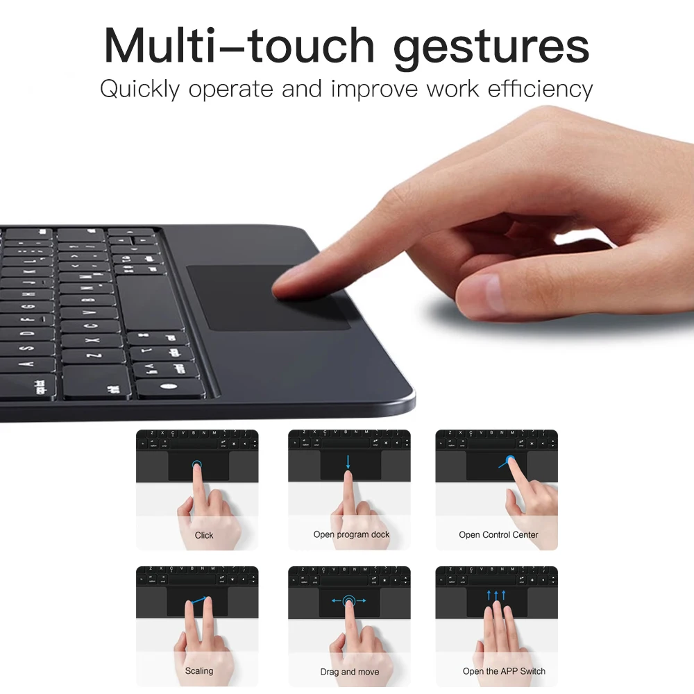 คีย์บอร์ด READYYEAH Magic Keyb - Magnetic Case Smart บทวิจารณ์และราคา
