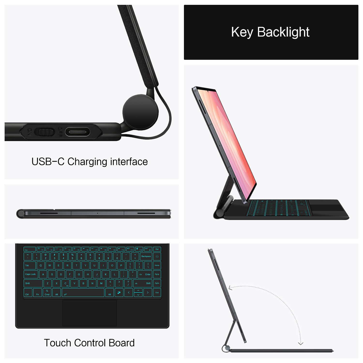 เคสคีย์บอร์ด Magic สำหรับ Sams - Samsung Tablet Keyboard Accessories บทวิจารณ์และราคา