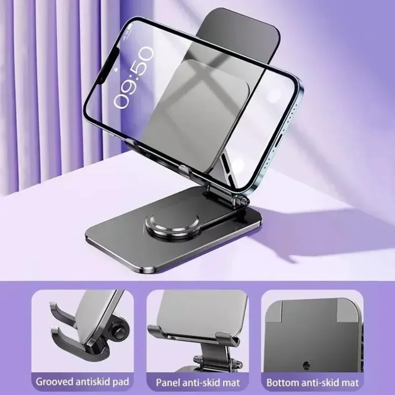 ยูนิเวอร์แซล เมทัล 360 °   ขาต - Tablet Stand Accessories บทวิจารณ์และราคา