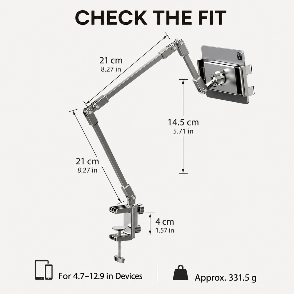 ขาตั้งโทรศัพท์แบบปรับได้สำหรับ - Tablet Stand Accessories บทวิจารณ์และราคา
