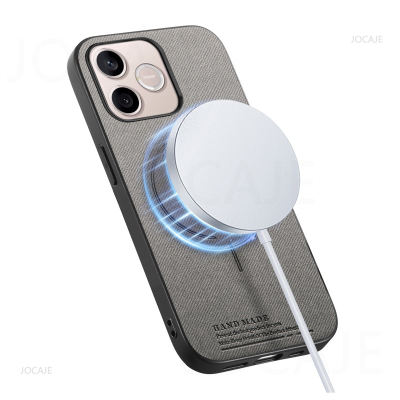 เคสหนังลายผ้าพร้อมแม่เหล็กสำหร - Magnetic Case Smart บทวิจารณ์และราคา