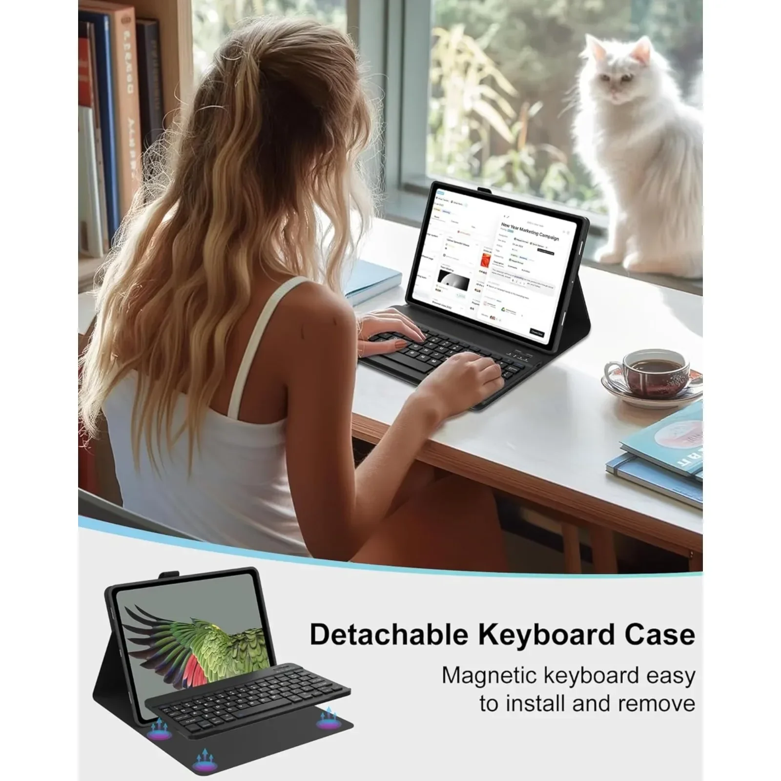 เคสคีย์บอร์ดสำหรับซัมซุง กาแลค - Samsung Tablet Keyboard Accessories บทวิจารณ์และราคา