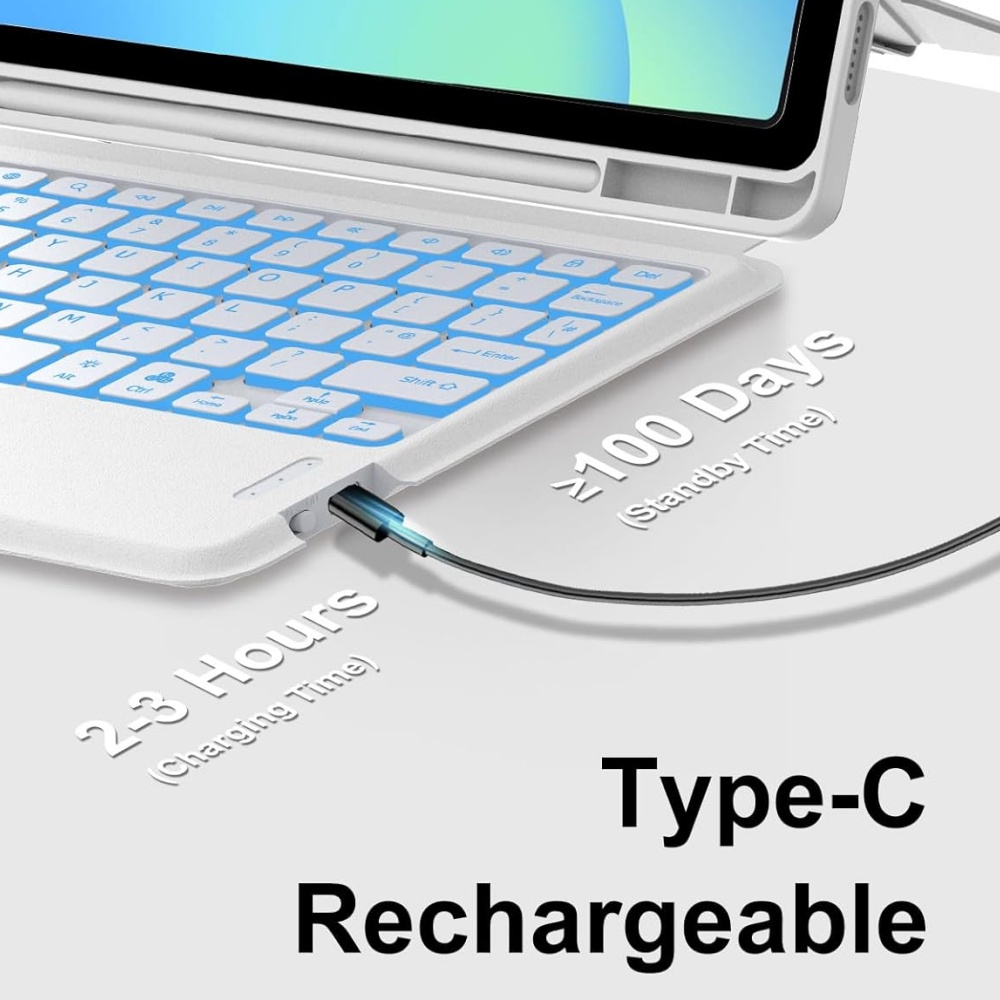 เคสแบบถอดได้พร้อมคีย์บอร์ดสำหร - Samsung Tablet Keyboard Accessories บทวิจารณ์และราคา