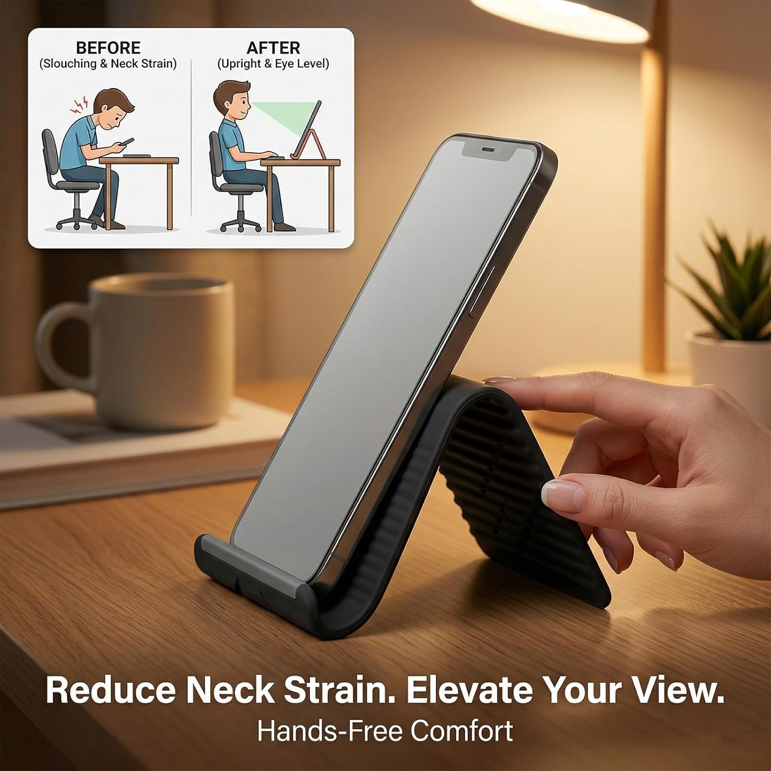ที่วางโทรศัพท์ซิลิโคนแบบพับได้ - Tablet Stand Accessories บทวิจารณ์และราคา