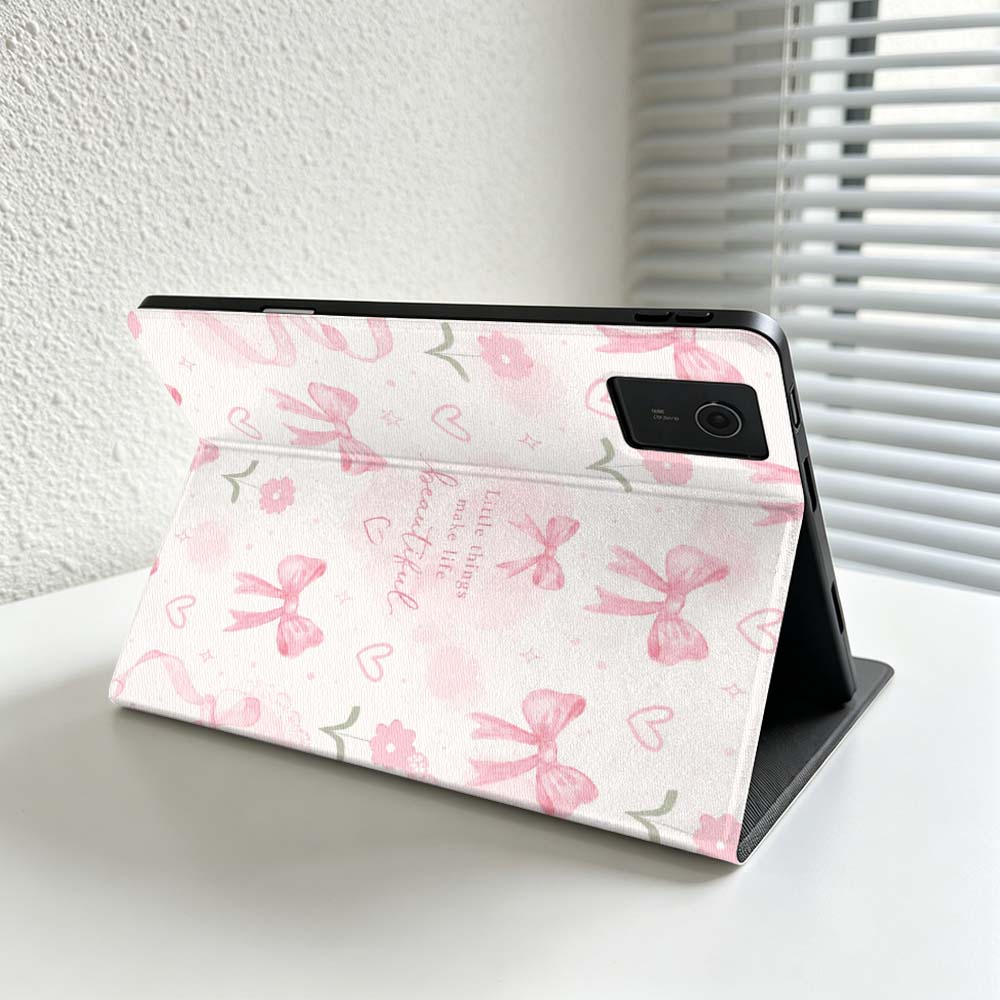 ลายโบว์สีชมพูสไตล์มินิมอลสำหรั - Lenovo Tablet P12 Accessories บทวิจารณ์และราคา