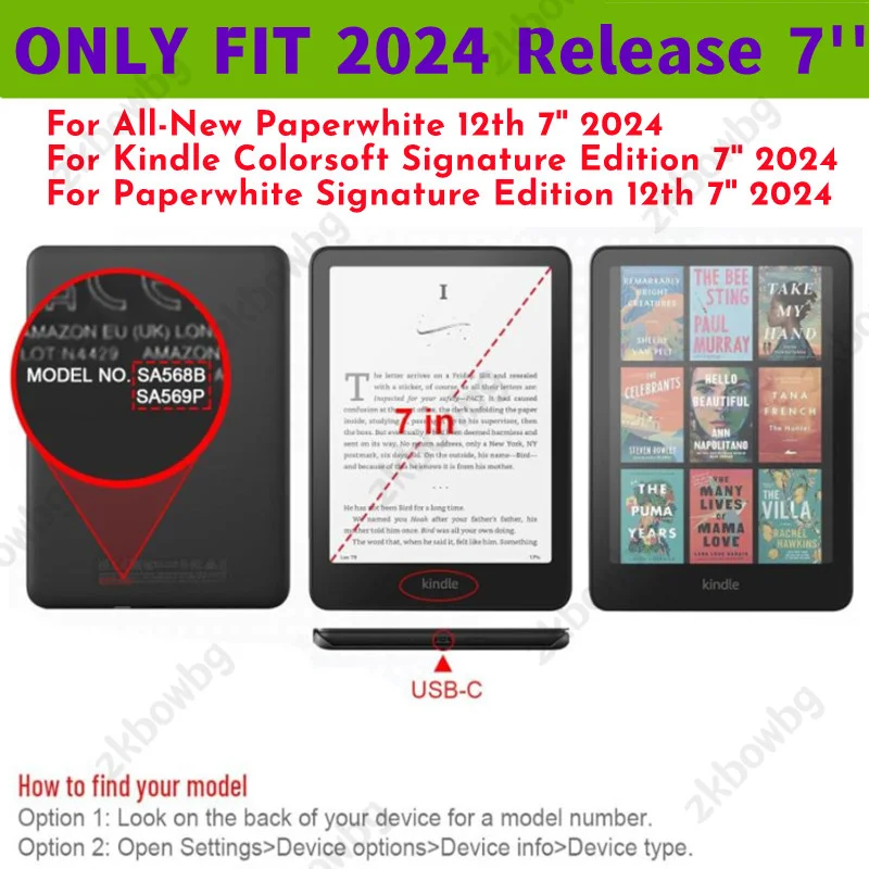 เคสแบบถอดได้สำหรับ Kindle Pape - Kindle Tablet Accessories บทวิจารณ์และราคา