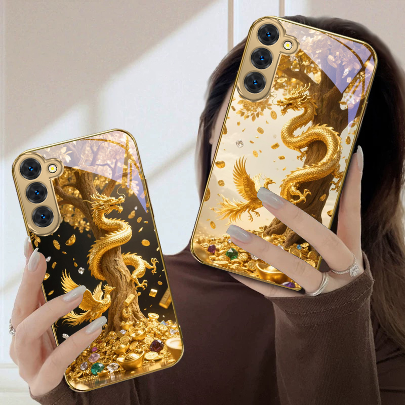 ลายมังกรมงคลสำหรับเคสโทรศัพท์  - Tablet S9 Fe Accessories บทวิจารณ์และราคา